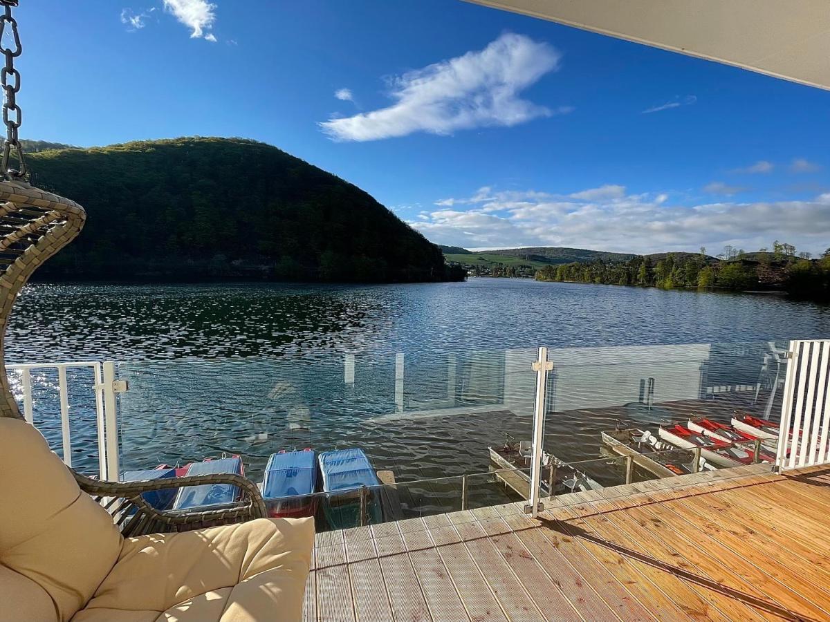 10 am See - auf der Sonnenseite Diemelsee Exterior foto